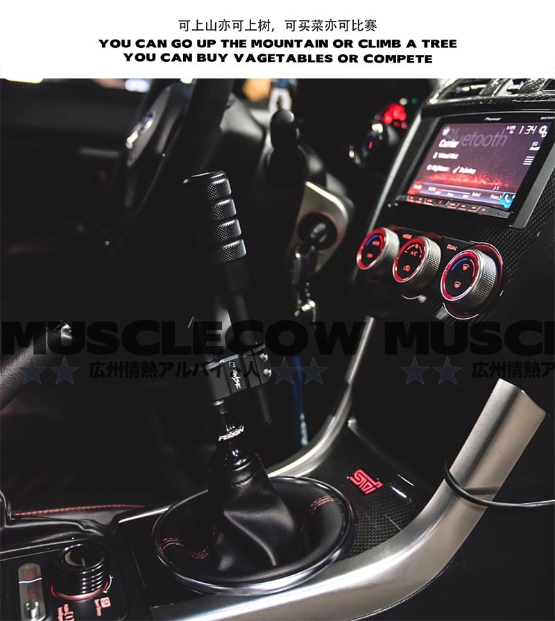 H Style Extended Shift Lever Knob Fits for Universal Automobile Transmission
