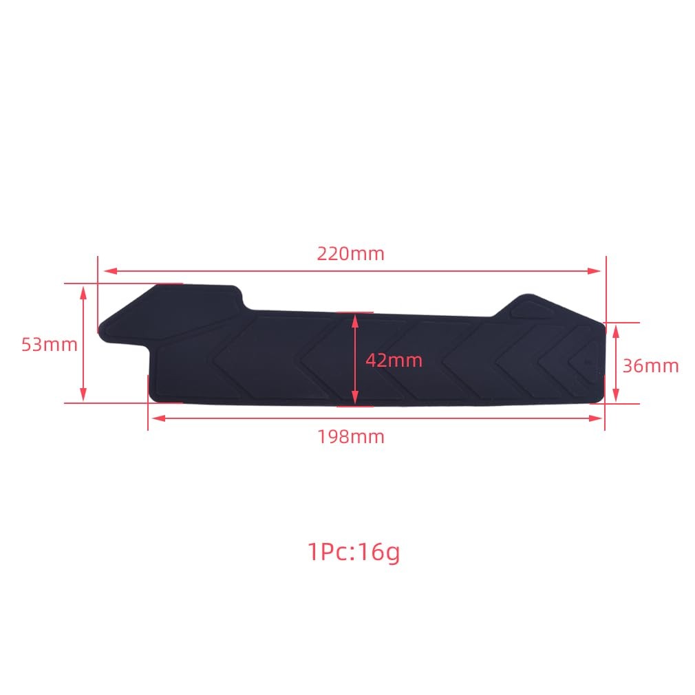 BESNIN Bike Chainstay Protector 2pcs MTB Silicone Chain Stay Frame Guard Protect