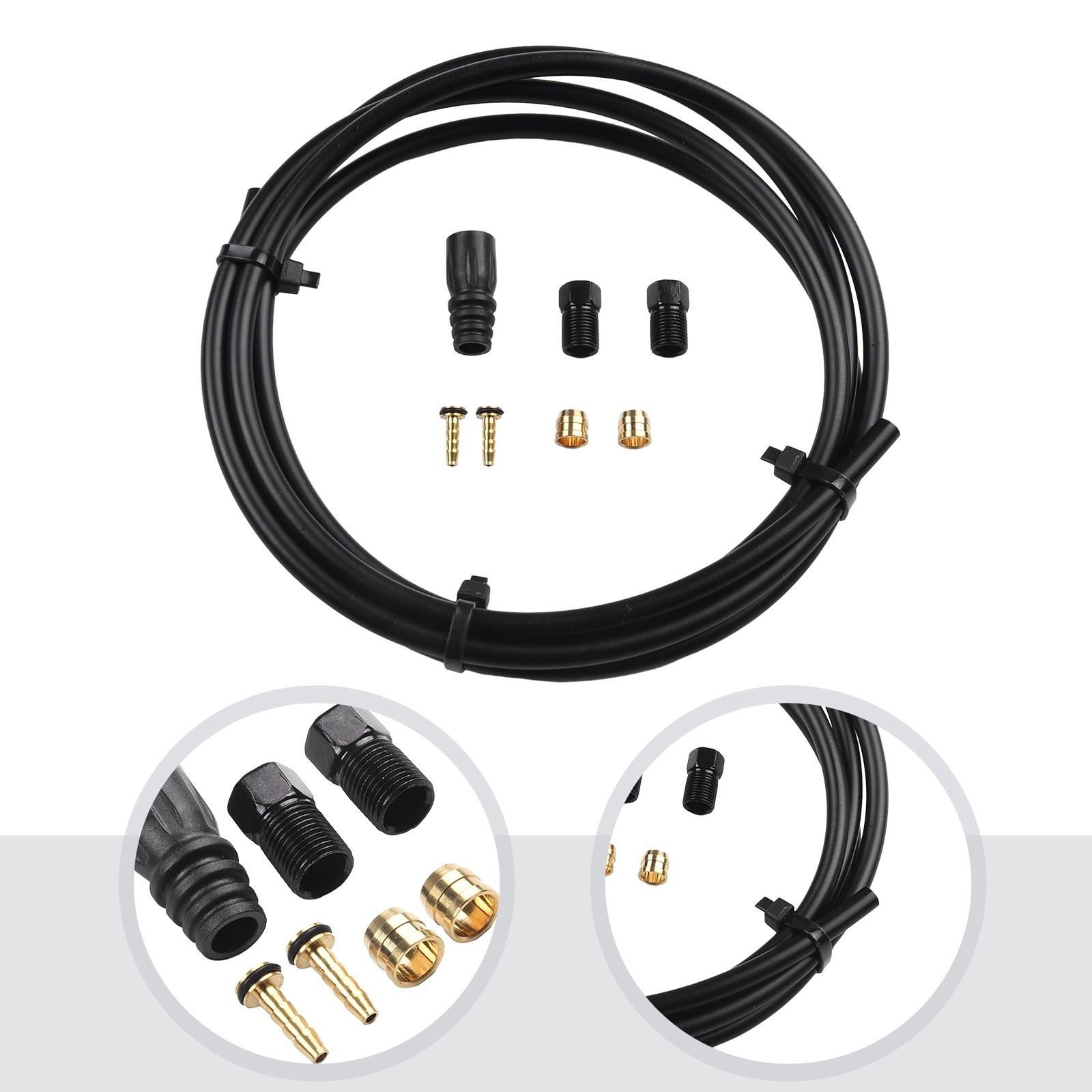 1 Set For Tektro Tubing Hydraulic-Disc Brake Oil Tube Pipe MTB Bike Brake Hose