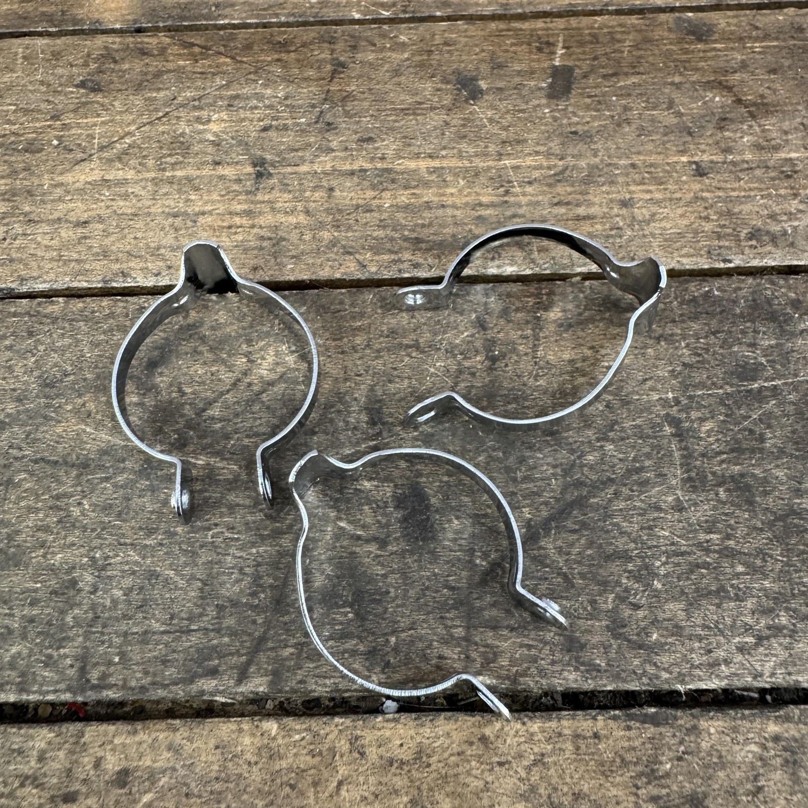Vintage Shimano Down Tube BRake Clip Cable Clamp Set 1″ 25.4 Road No Screws
