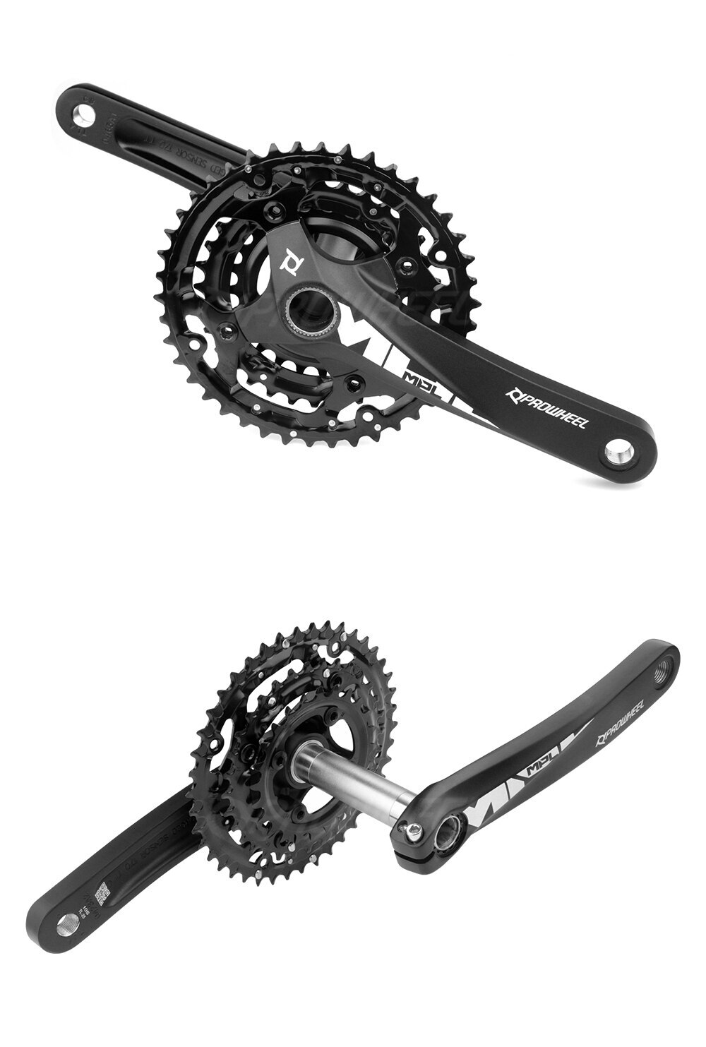 MTB Bicycle Crankset 9S 10S 11S 170MM 24-32-42T Sprocket with Bottom Bracket BB