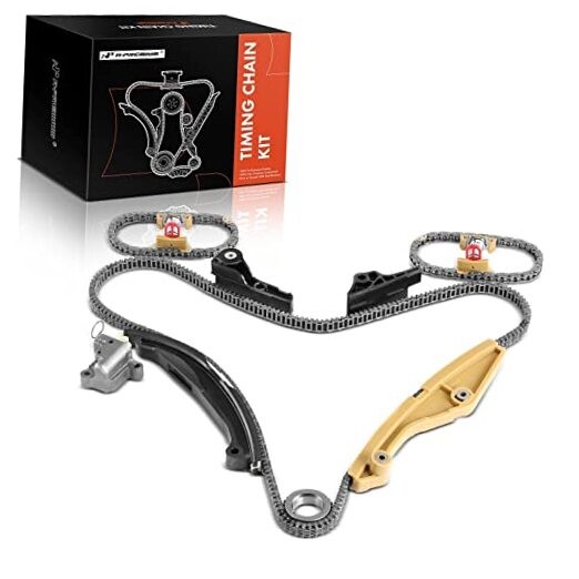Engine Timing Chain Kit W/Tensioner & Guide [fits DOHC, V6 3.5L 3.7L]