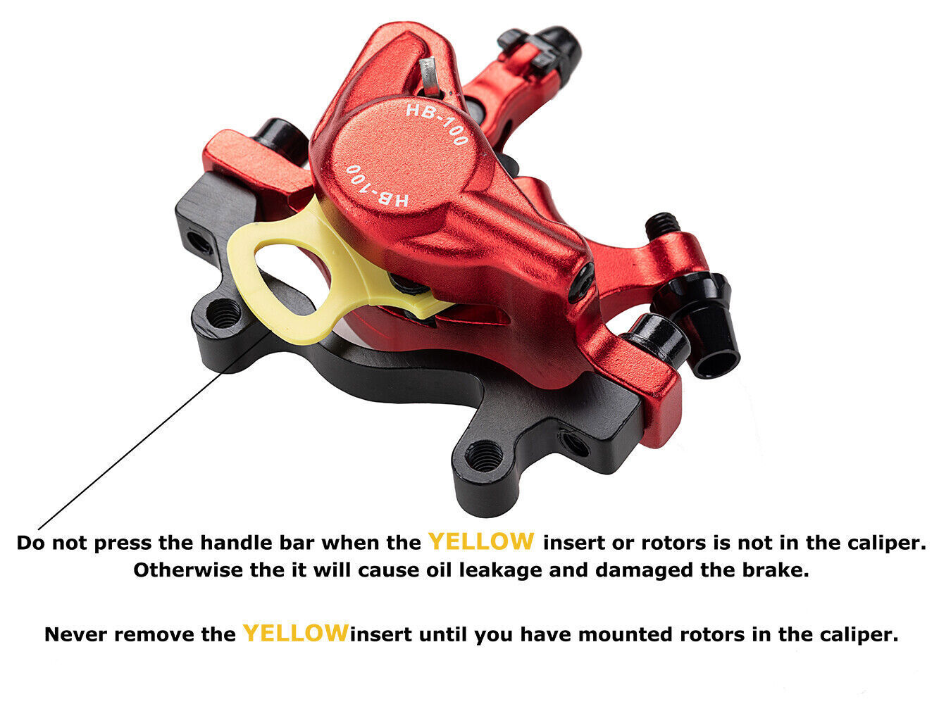 ZOOM MTB HB-100 Line Pulling Hydraulic Disc Brake Calipers Road Bike Front Rear