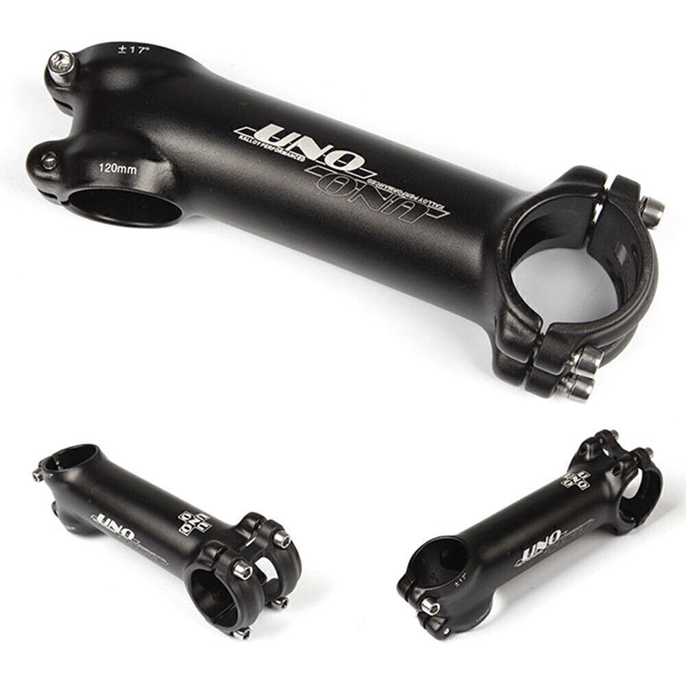 for UNO Stem 7°/17°/35°Mountain Road Bike Handlebar Stem 31.8*60-130mm Aluminum