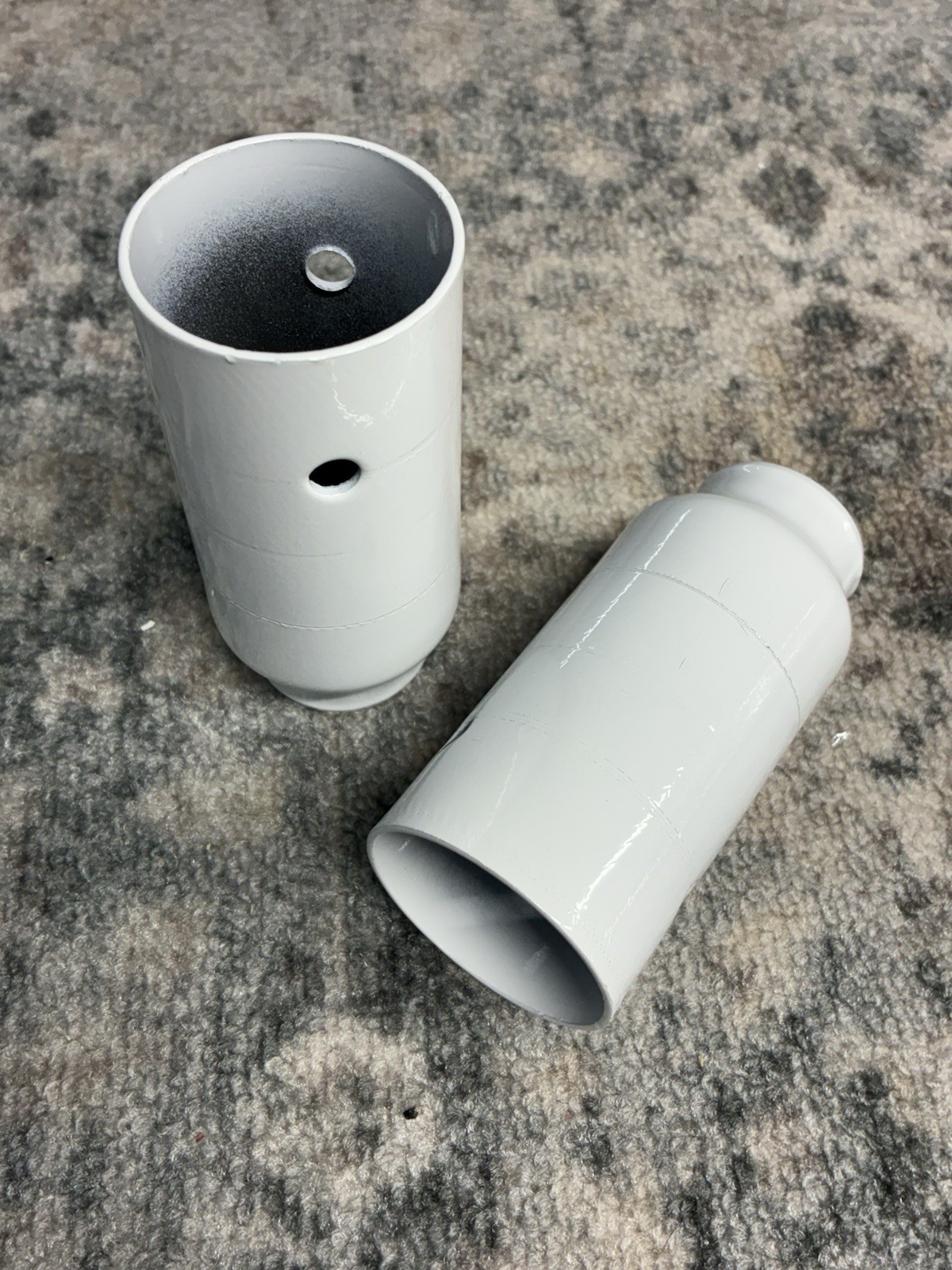 PROLITE Cheap Budget Flatland Style Old School Bmx Pegs 2” Steel White