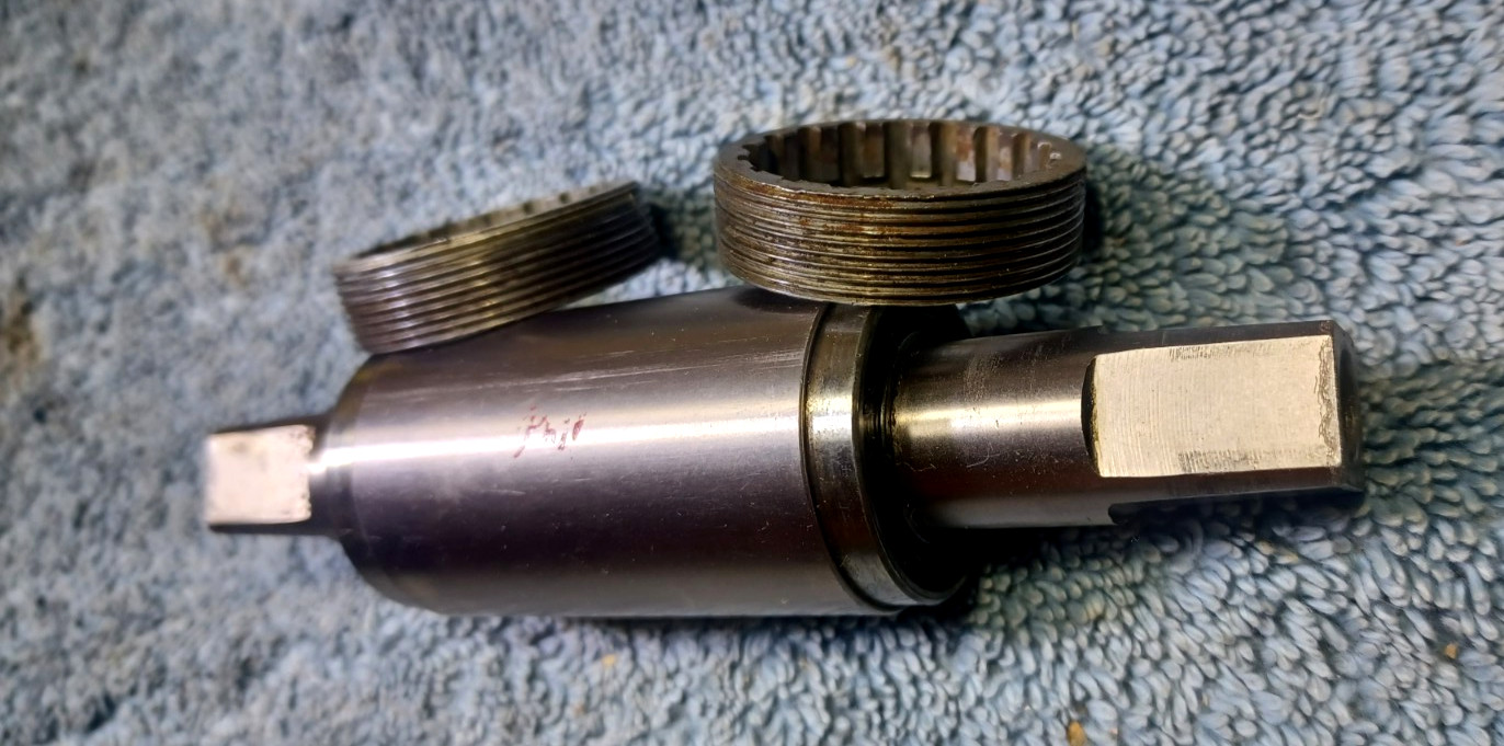 Vintage Phil Wood Bottom Bracket 68mm BSA English 125mm Spindle Square Taper