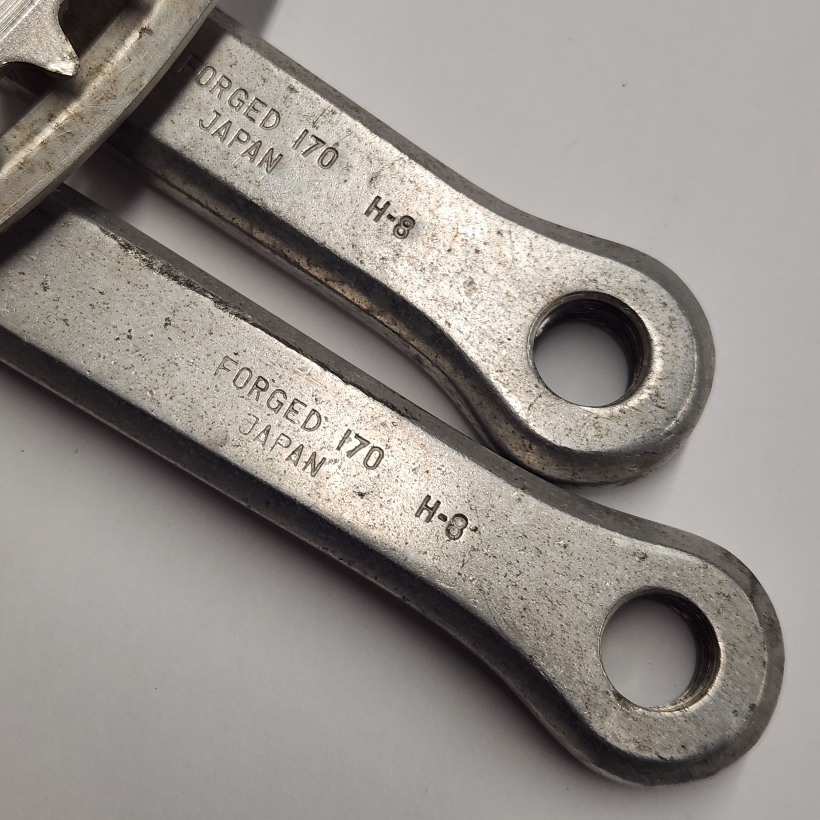 Vintage Sugino Super Maxy Crankset – 52/42 Road Tour Crank 170mm Arms Japan