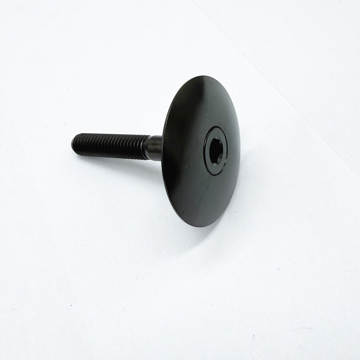 Titanium Bolt M6x35mm & Titanium Top Cap Cover for 1-1/8″ Bicycle Headset Stem