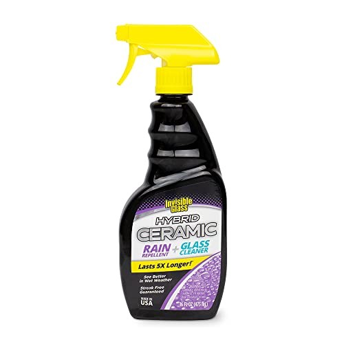 92183 Hybrid Ceramic Rain Repellent and Glass Cleaner – 16 Fl Oz (Pack of 1)