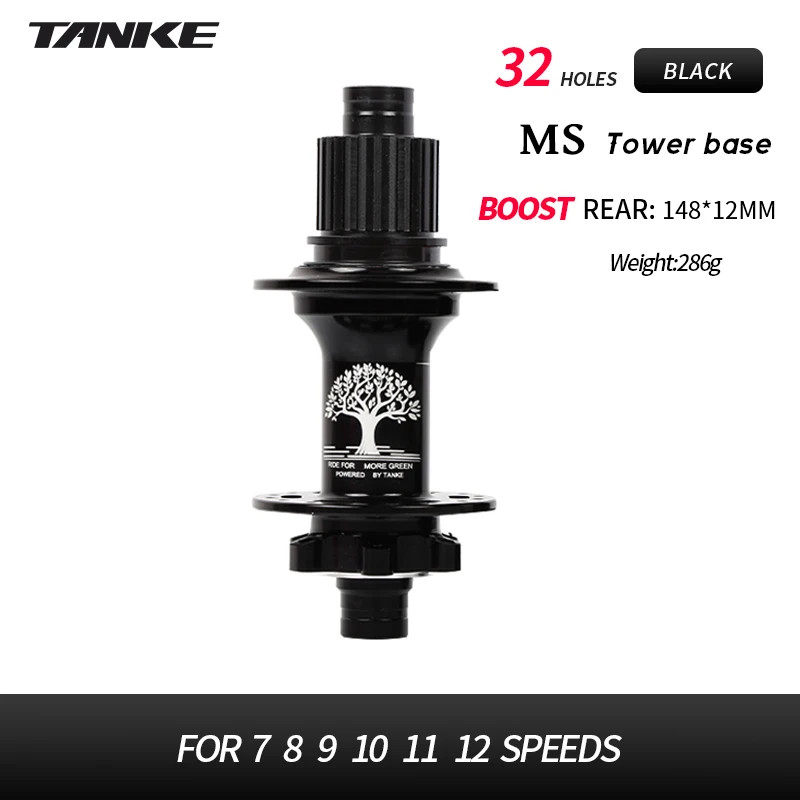 -Boost 12X148,15X110,Aluminum Bicycle Hub,32 Holes 120 Clicks 4Bearing MTB Mount