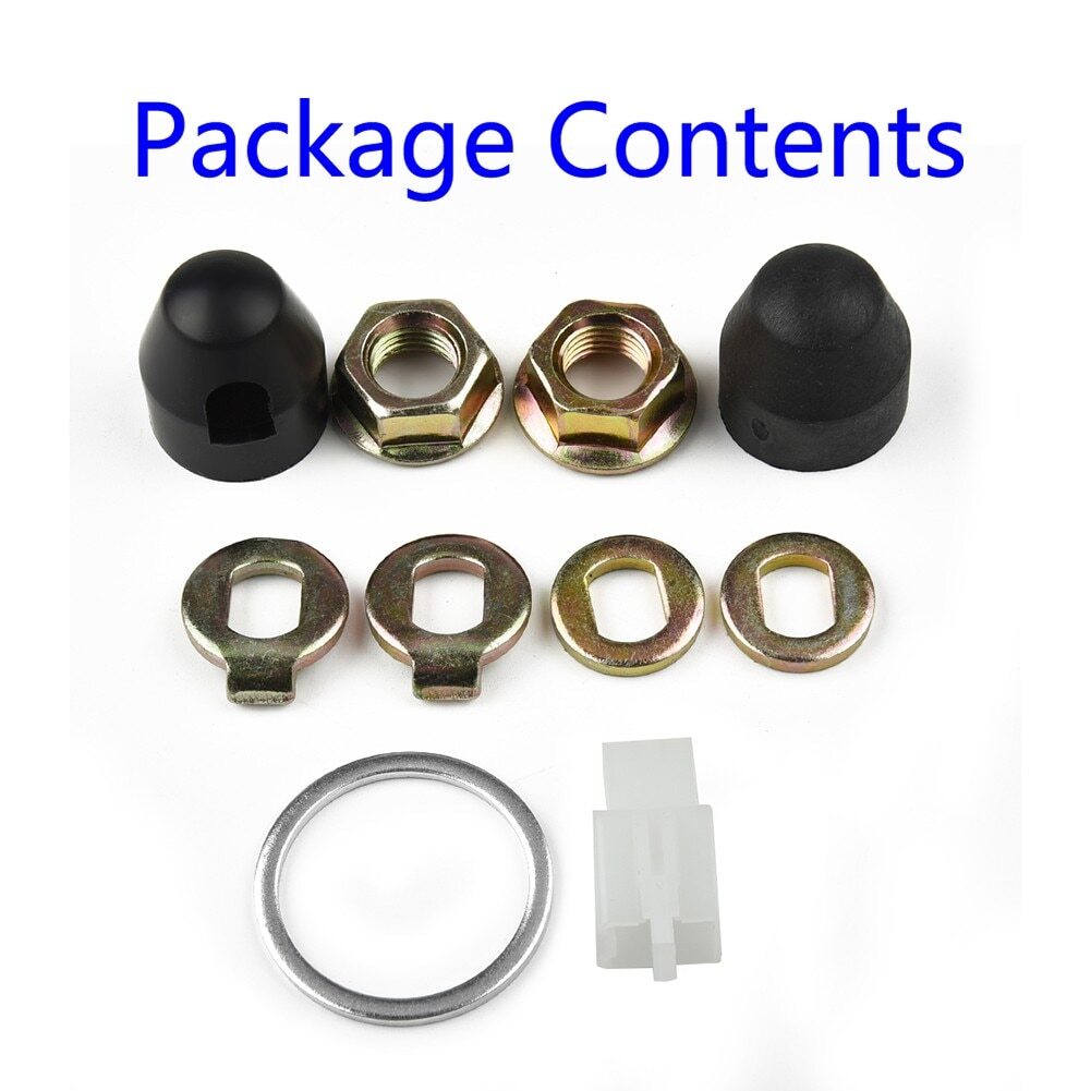 EBIKES E-bike Hub Motor Axle M12/M14 Lock Nut /lock Washer /spacer /nut-Cover