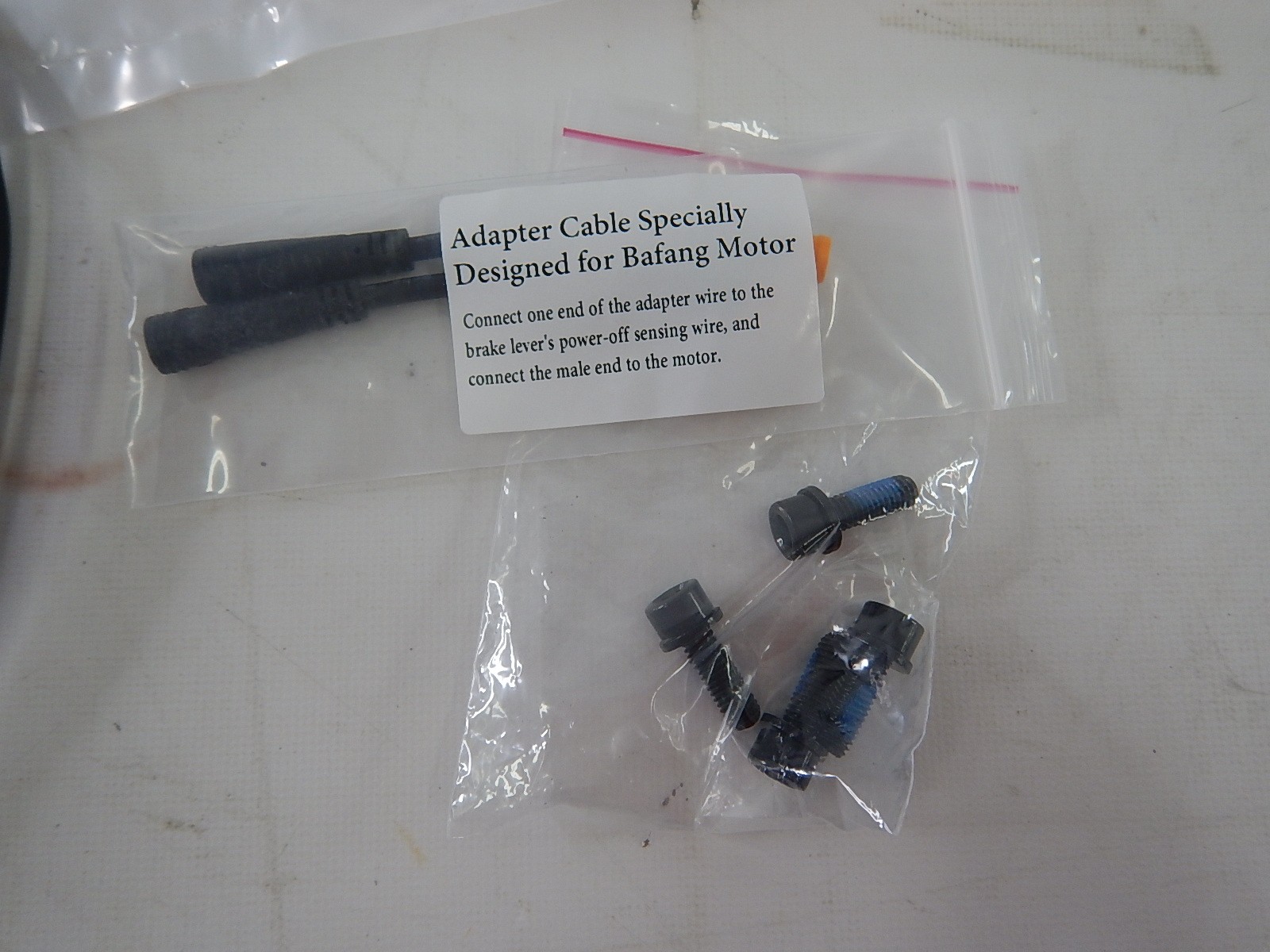 Zoom eBike Hydraulic Brake Upgrade Kit 3 PIN Male Waterproof Power-Off Sensor