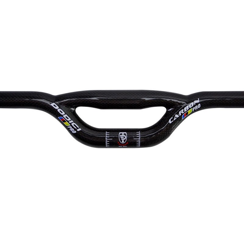 Carbon Fiber mtb Bike Handlebar 25.4mm Flat Bar for BMX City Fixie Bicycle