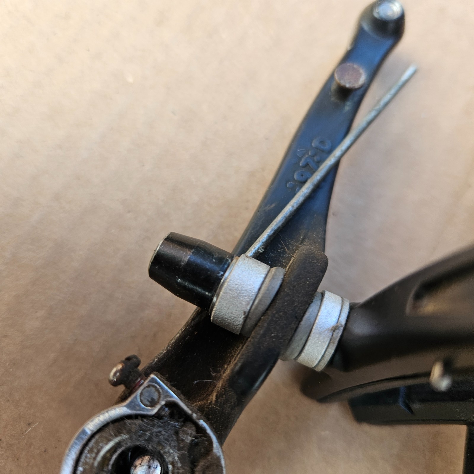 Vintage 90s Avid 10 Mountain Bike V Brakes Linear Pull Black Front + Rear Set