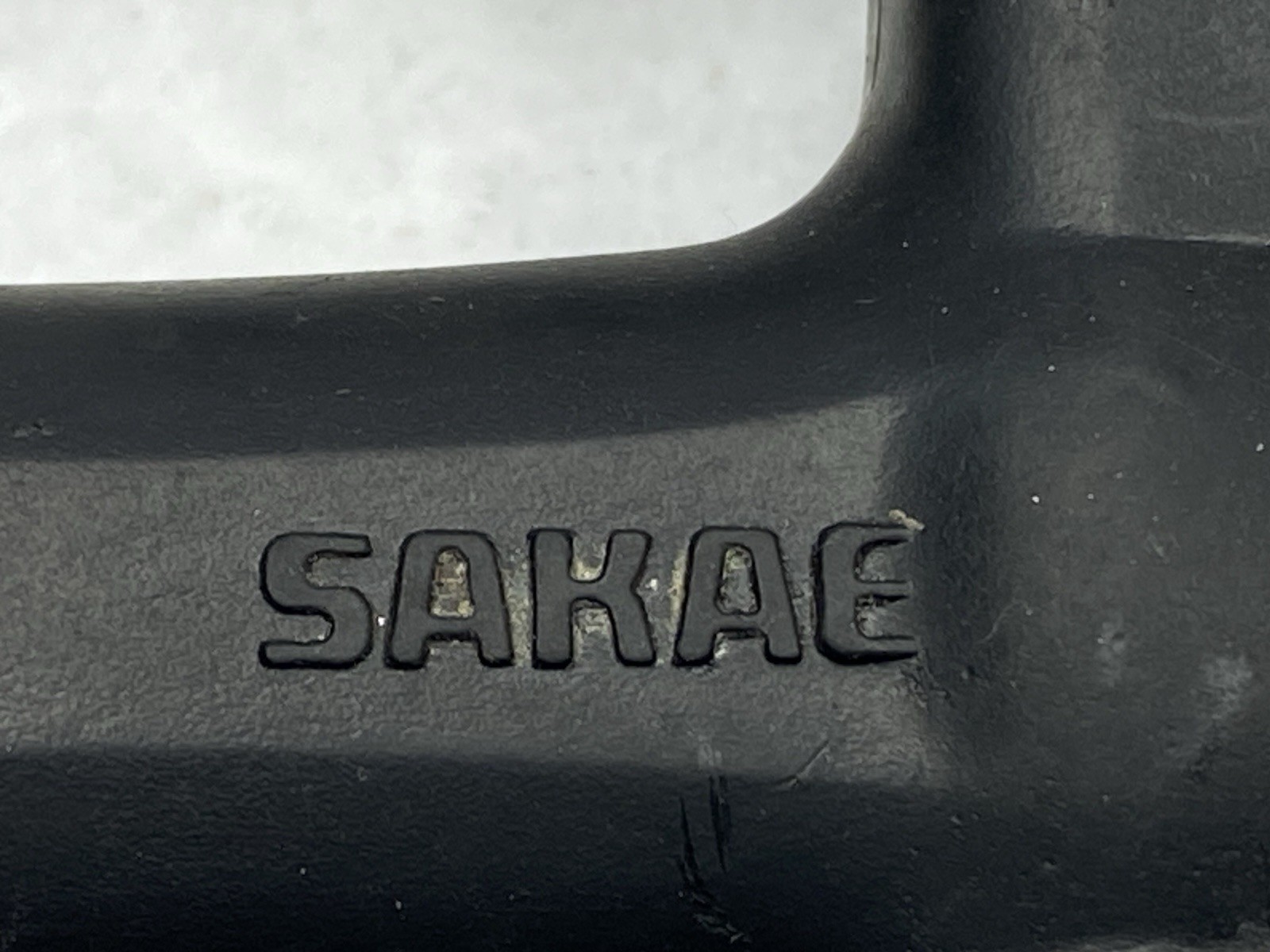 Sakae MTP-170 Platform Pedals w/ Cateye Toe Clips Vintage MTB 9/16” Black