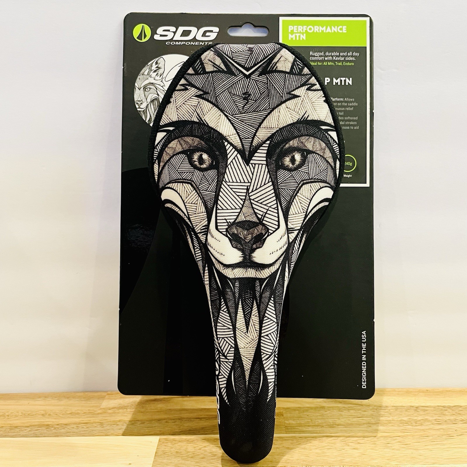 SDG Duster P MTN «Chepi» Limited Edition Saddle Ti-Alloy Rails 285mm x 140mm NEW