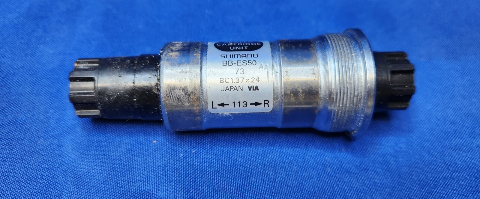 NOS Shimano BB-ES50 1.37 x 24 73 113mm