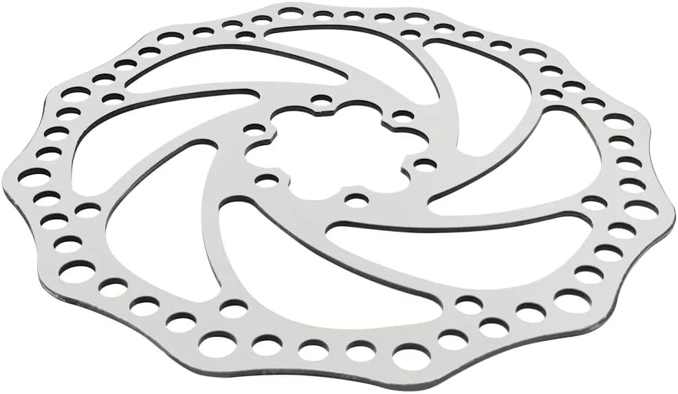 2Pcs 160mm Disc Brake Rotor Stainless Steel Bike Disc Brake Rotor with 6 Bolts F