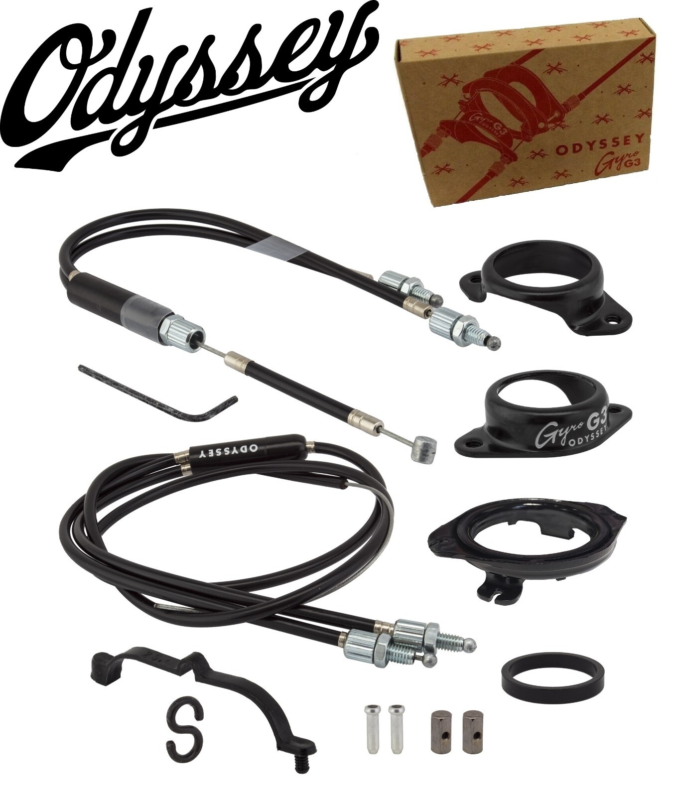 CABLE ROTOR ODYSSEY GYRO 3 BLACK-1-1/8