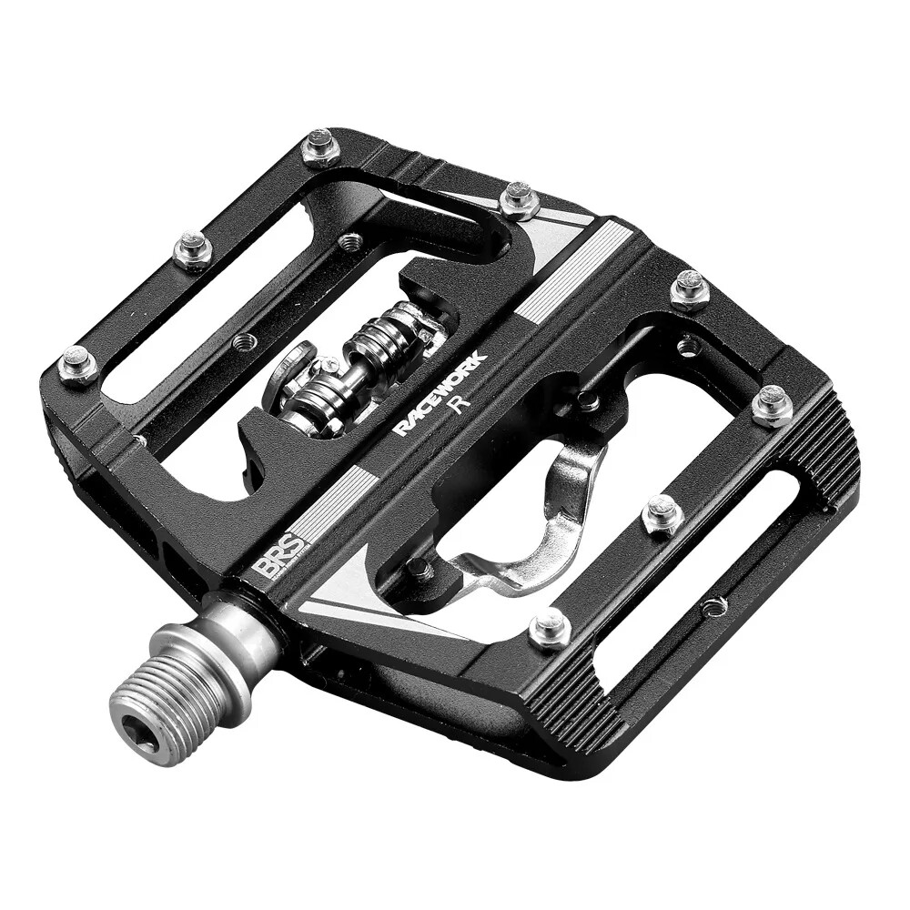 M215 Pedals For Bicycle Footrest Mtb Mixed Pedals Clip Mountain Bike Foot