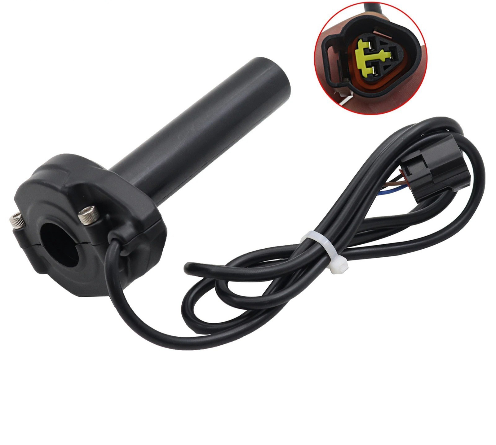 3 Pin Twist Throttle Grip for Macfox Surron HappyRun Freego Heybike 12V-72V