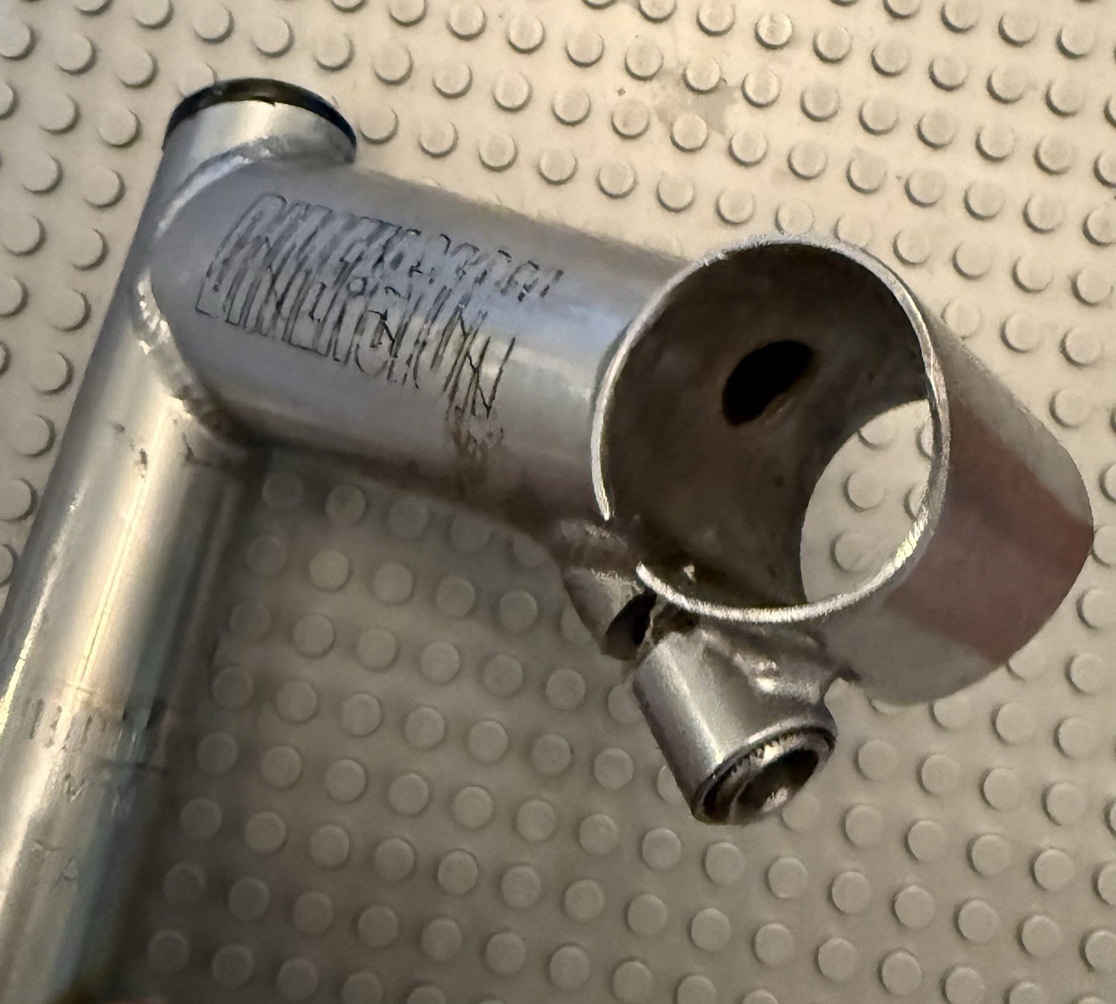 Dimension Vintage Chrome Steel Handlebar Stem 90mm 25.4 bar dia