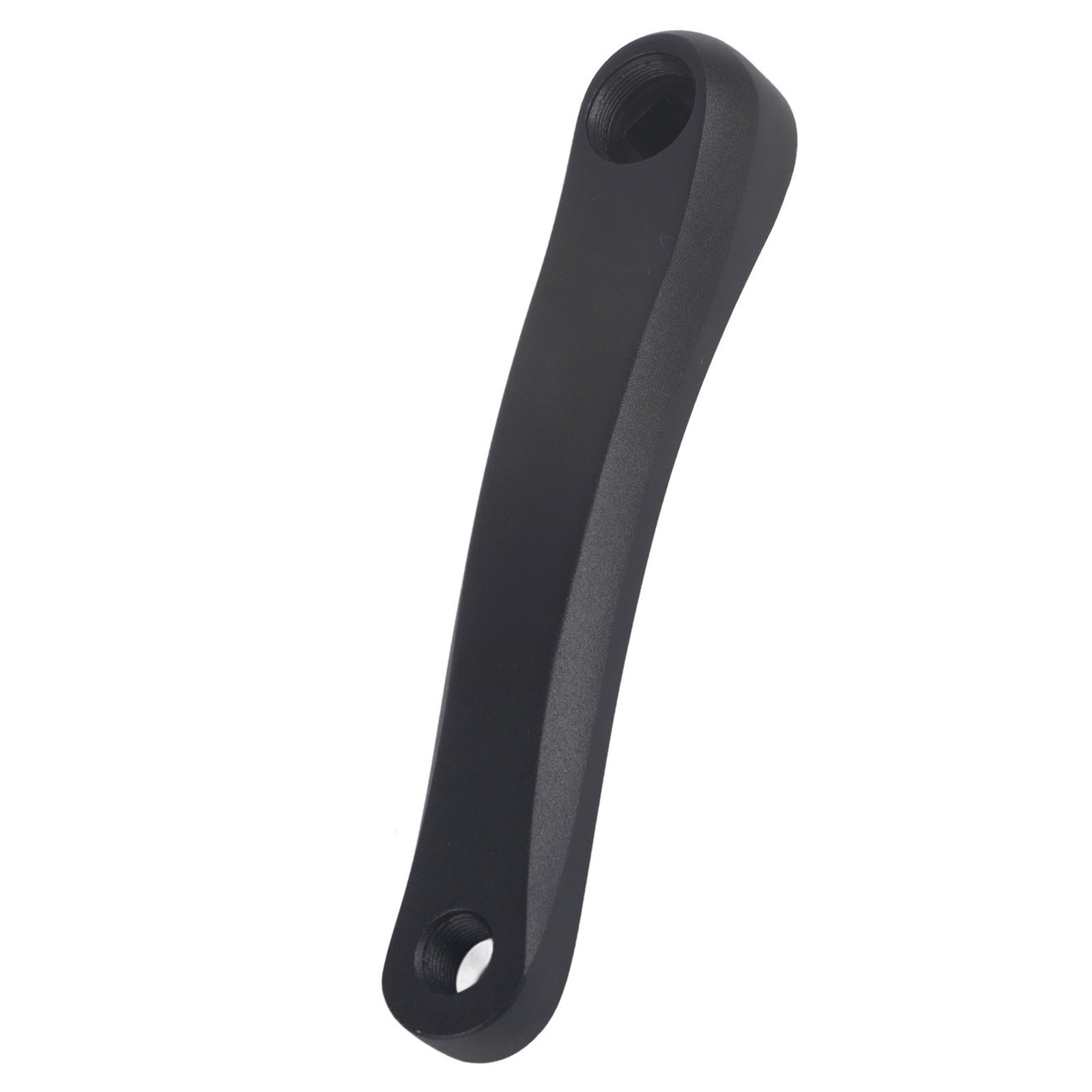 170mm Bike Aluminum Alloy Left Single Chain Crank Arm Replacement (Black Rhombic