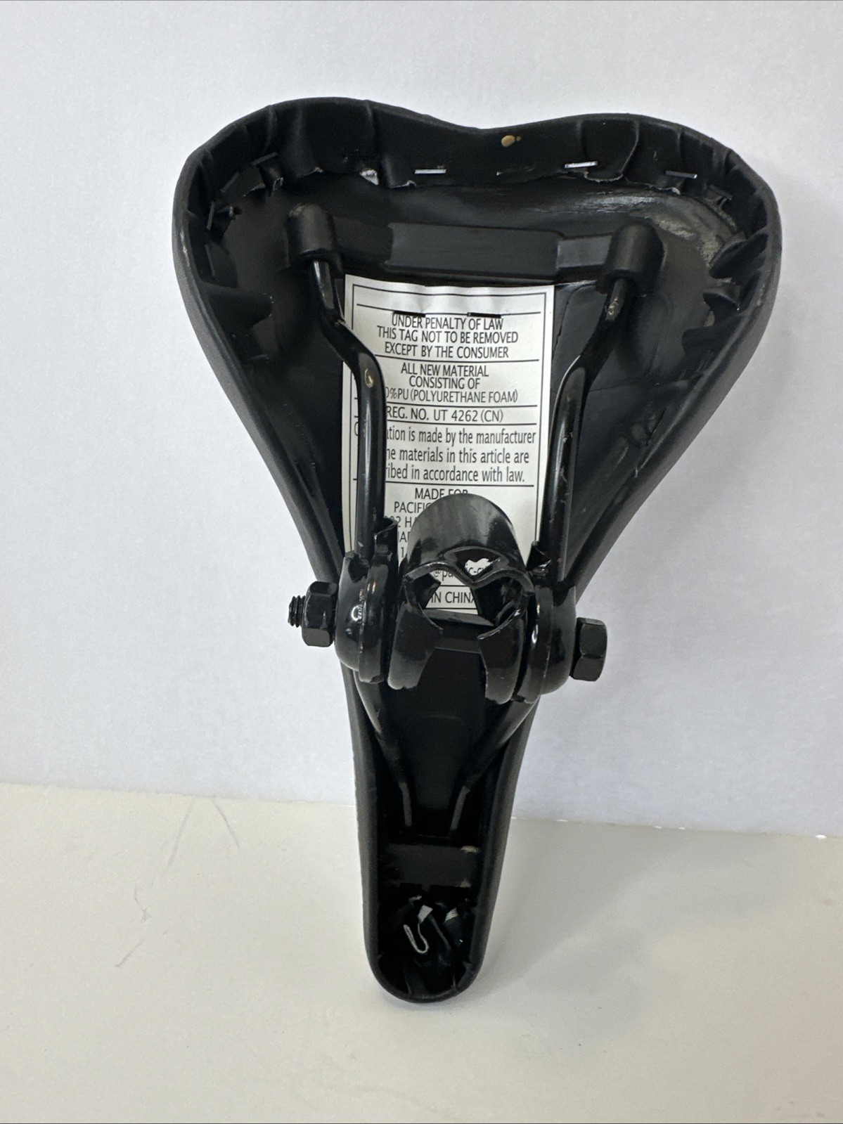 ROADMASTER Black Bicycle Saddle Seat Unisex Adult Sized