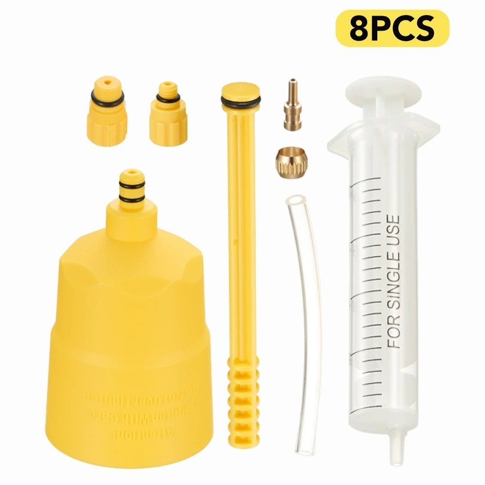 60ML Bicycle Hydraulic Brake Mineral Oil Bleed Kit for Shimano SRAM Tektro NUTT