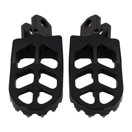 Dirt Bike Foot Pegs CNC Footpegs RM125/250/250Z RMX250 DRZ400/E/S/SM Black