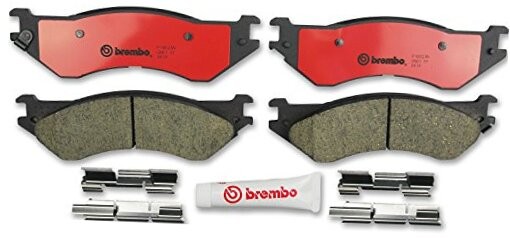 P18023N Premium Ceramic Rear Disc Brake Pad Set DODGE OE# 5093257AA