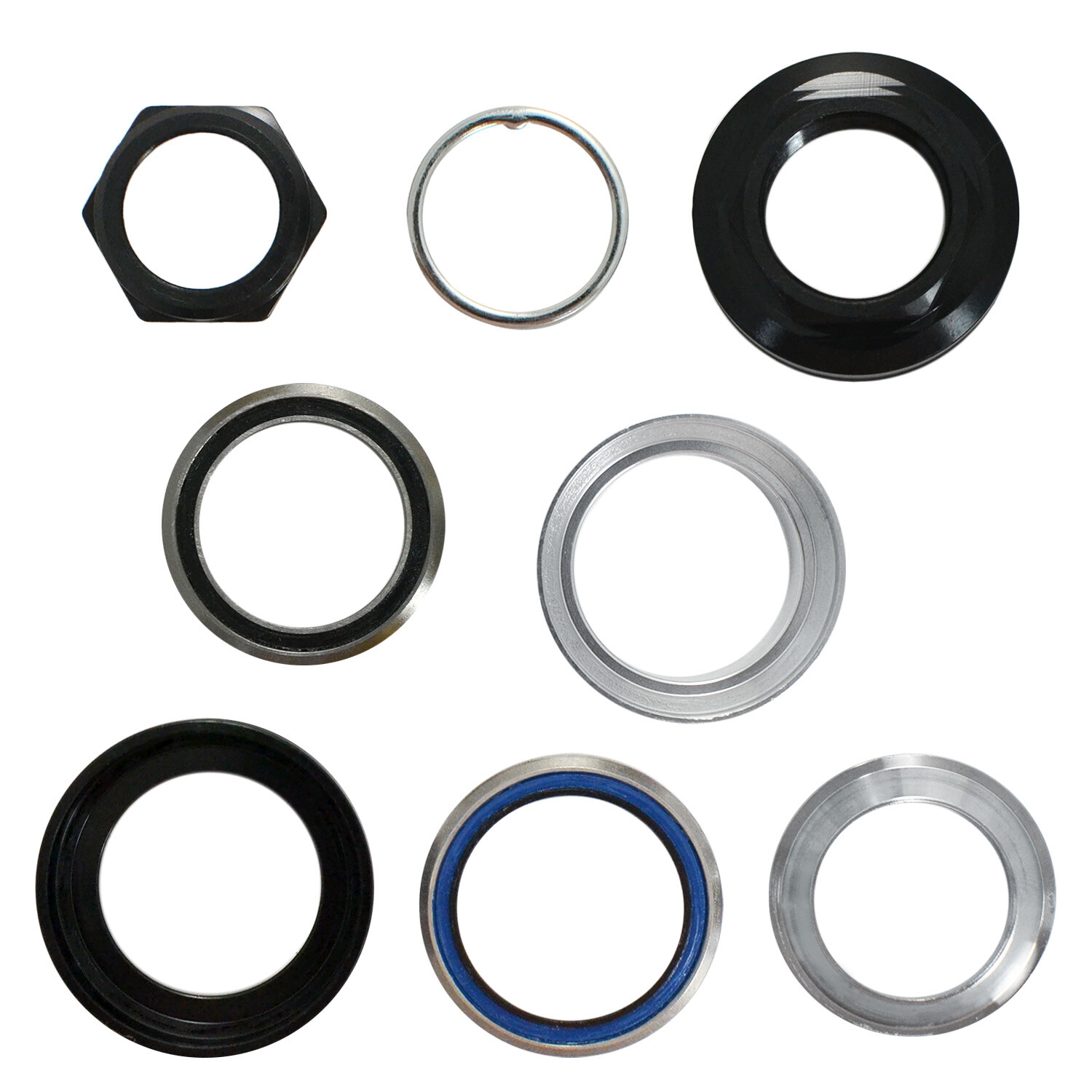 YST Old School BMX 1" Threaded Bike Headset 32.7 cups 26.4mm , Black