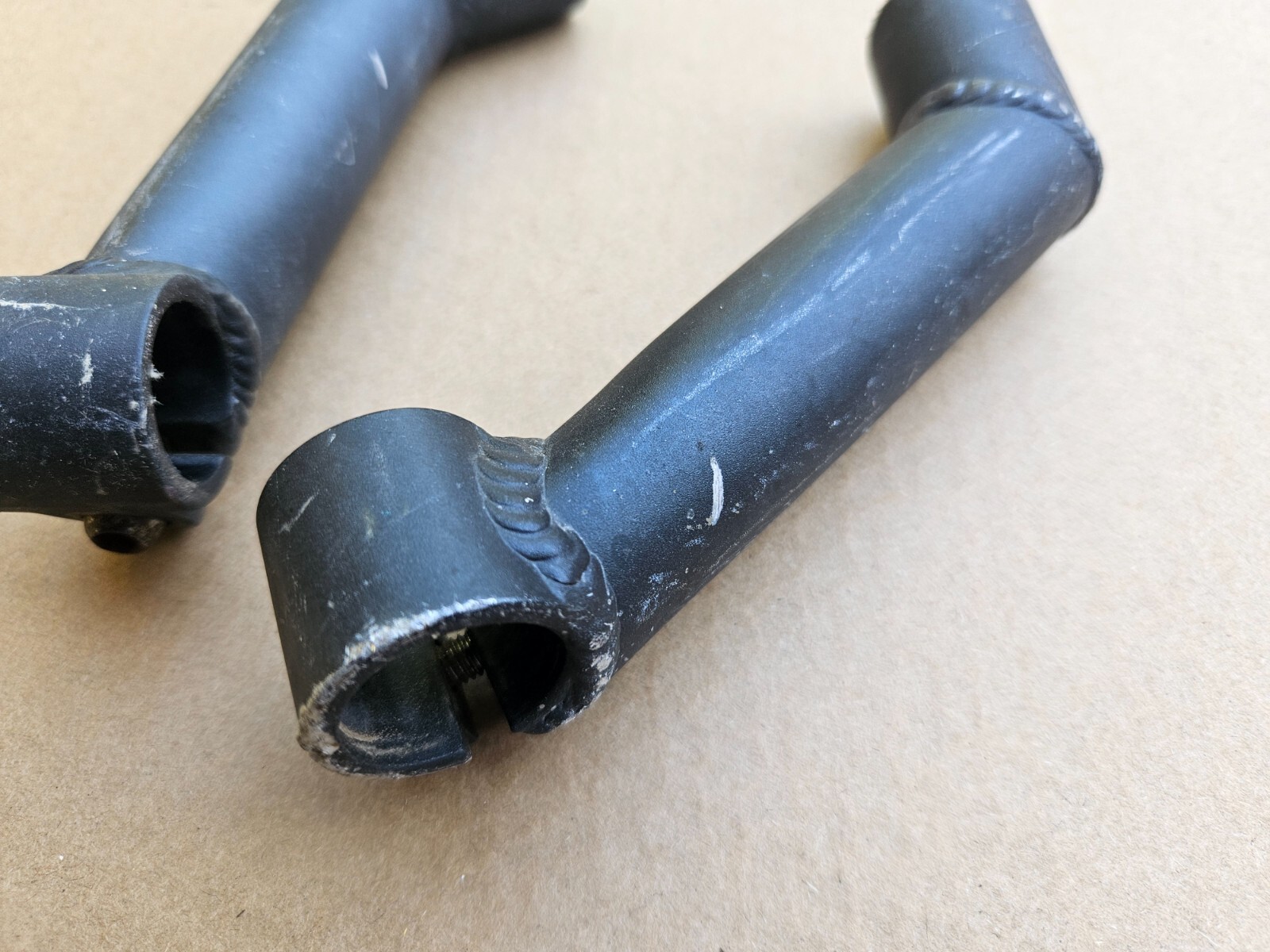 Vintage 90s Marin Oversized Mountain Bike Bar Ends 5″ Long 22.2mm Clamp Black