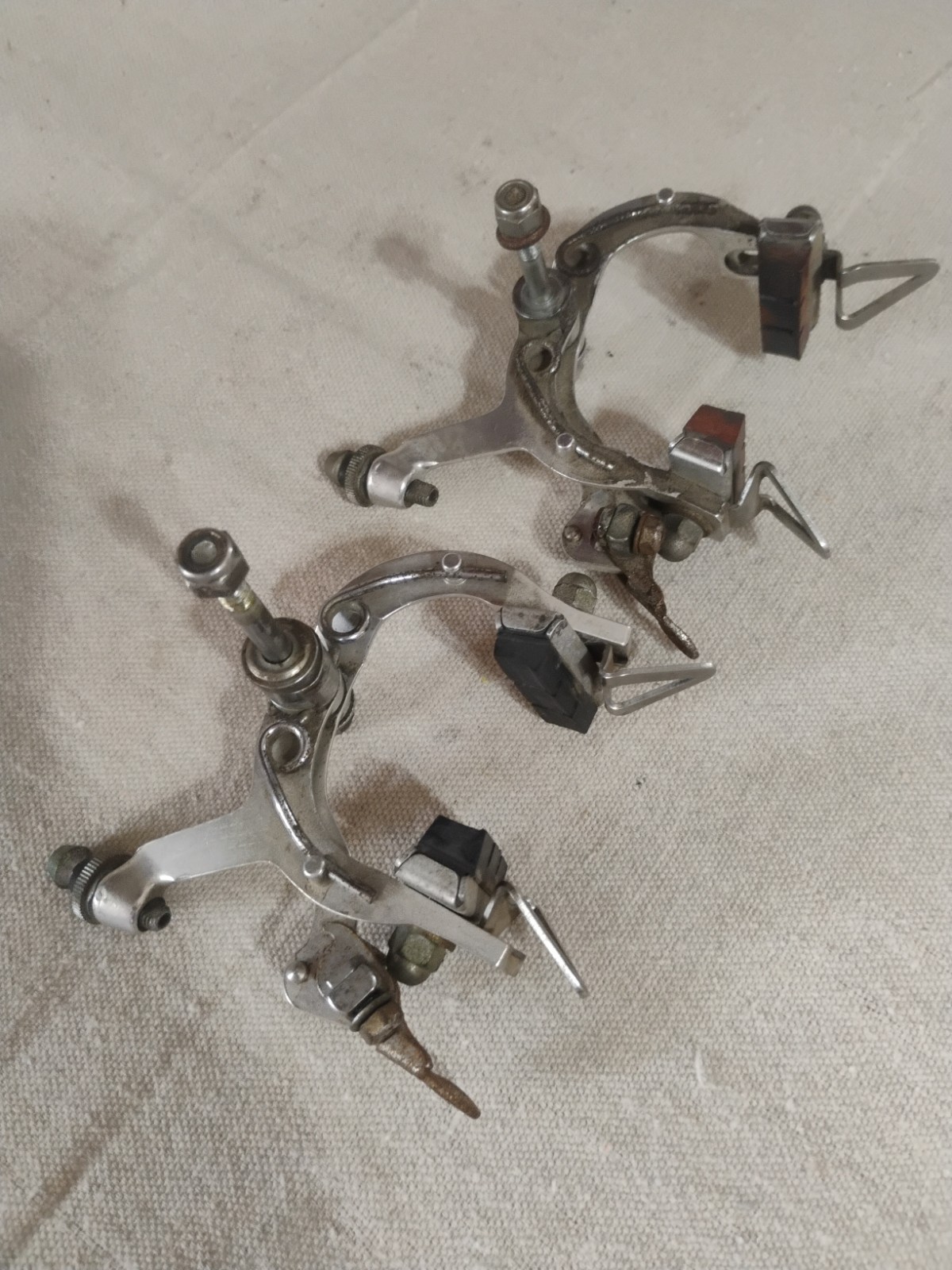Vintage Gran-Compe Side Pull Brake Calipers Front And Rear