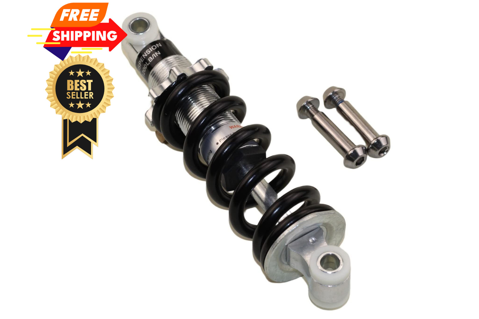 Trkimal Rear Shock Suspension Spring, Absorber for 170 mm/340 kg