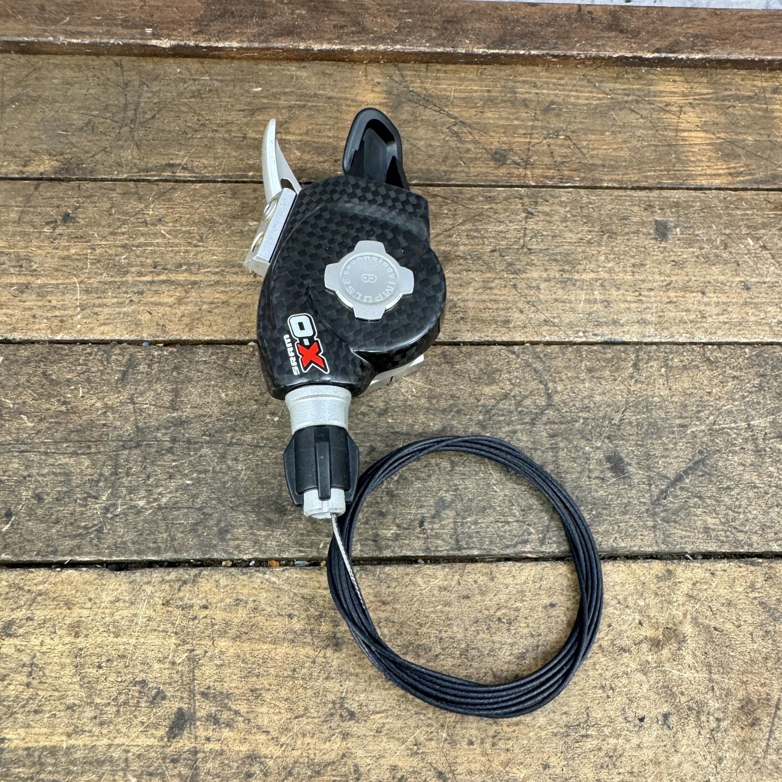 SRAM X0 Left 3 Speed Trigger Shifter Front 3s NOS MTB Mountain Bike Carbon