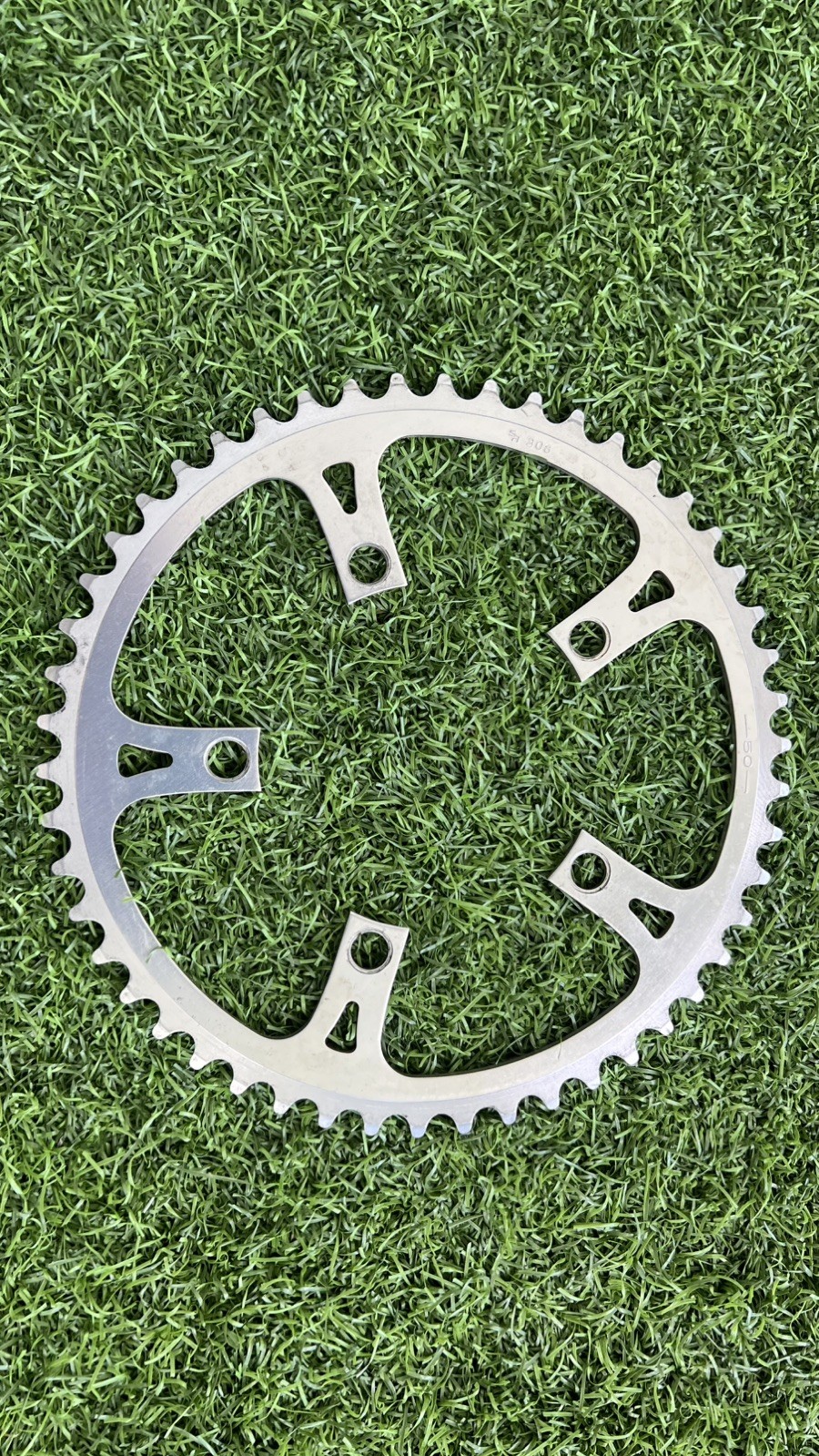 Sakae SR 306 Chainring (Large/Outer), 50 Tooth, 110 BCD