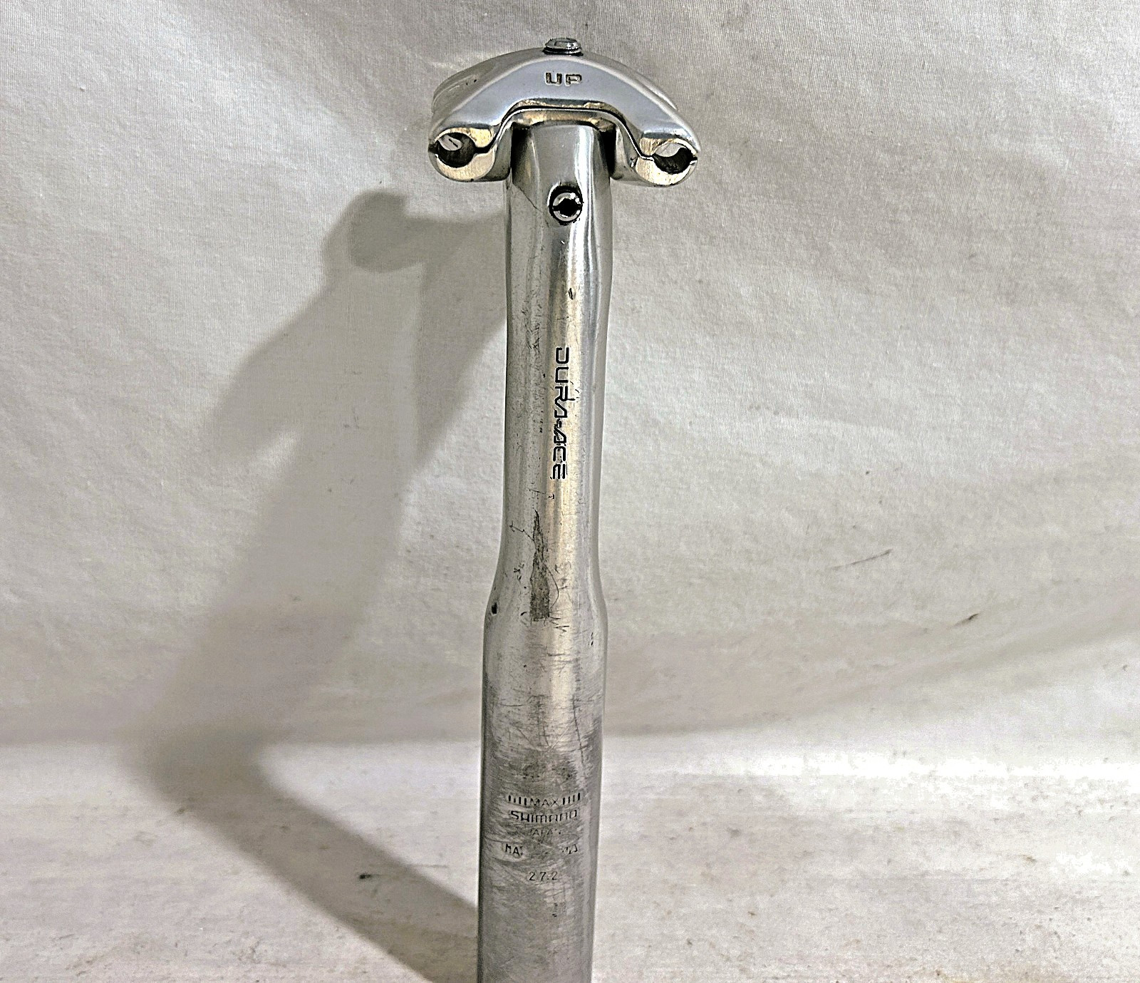 Vintage Shimano Dura-Ace Seatpost 27.2 x 200mm mtb road race bike seat post xc