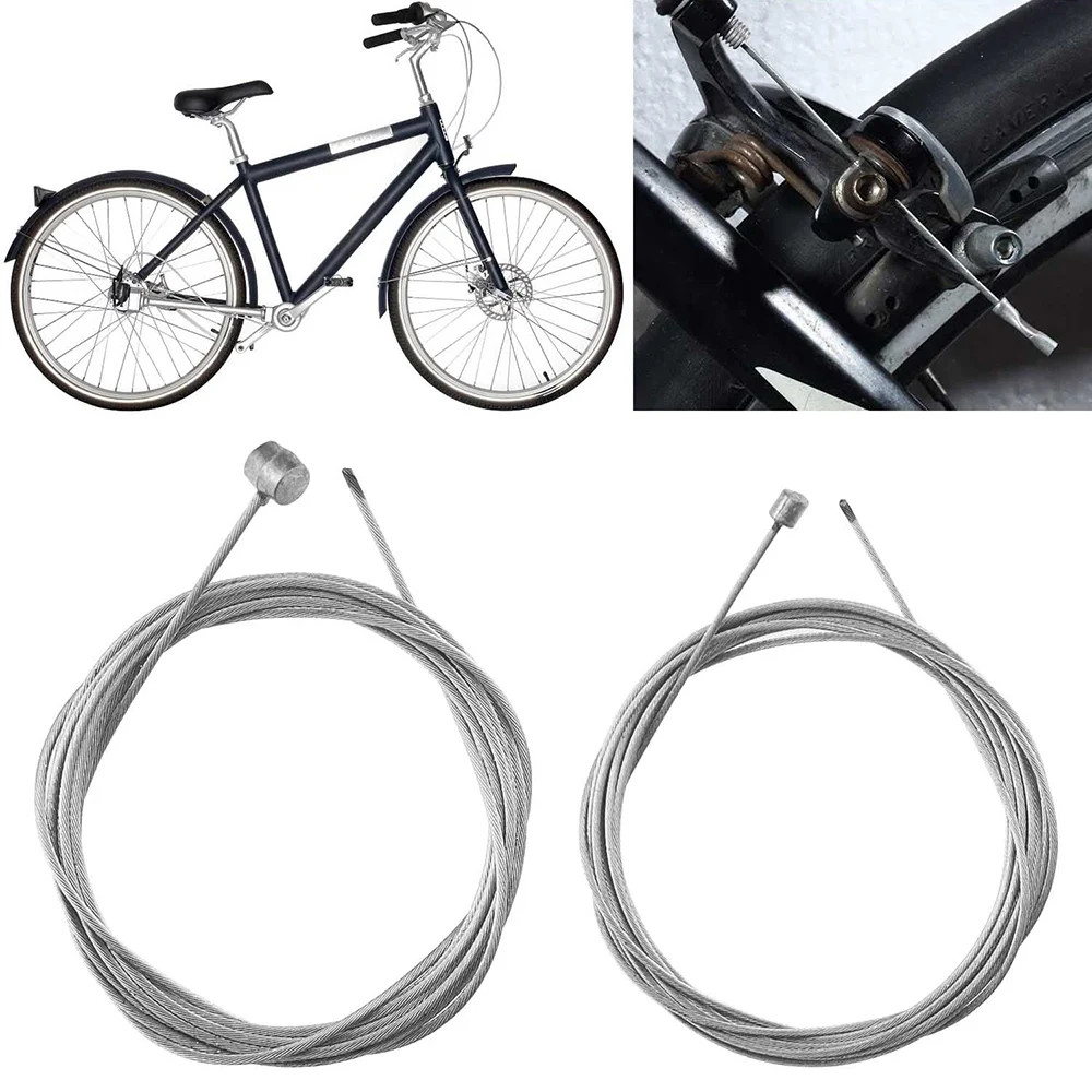 10pcs Bike Brake Shift Inner Cable Set MTB Road Gear Wire 900-2000mm