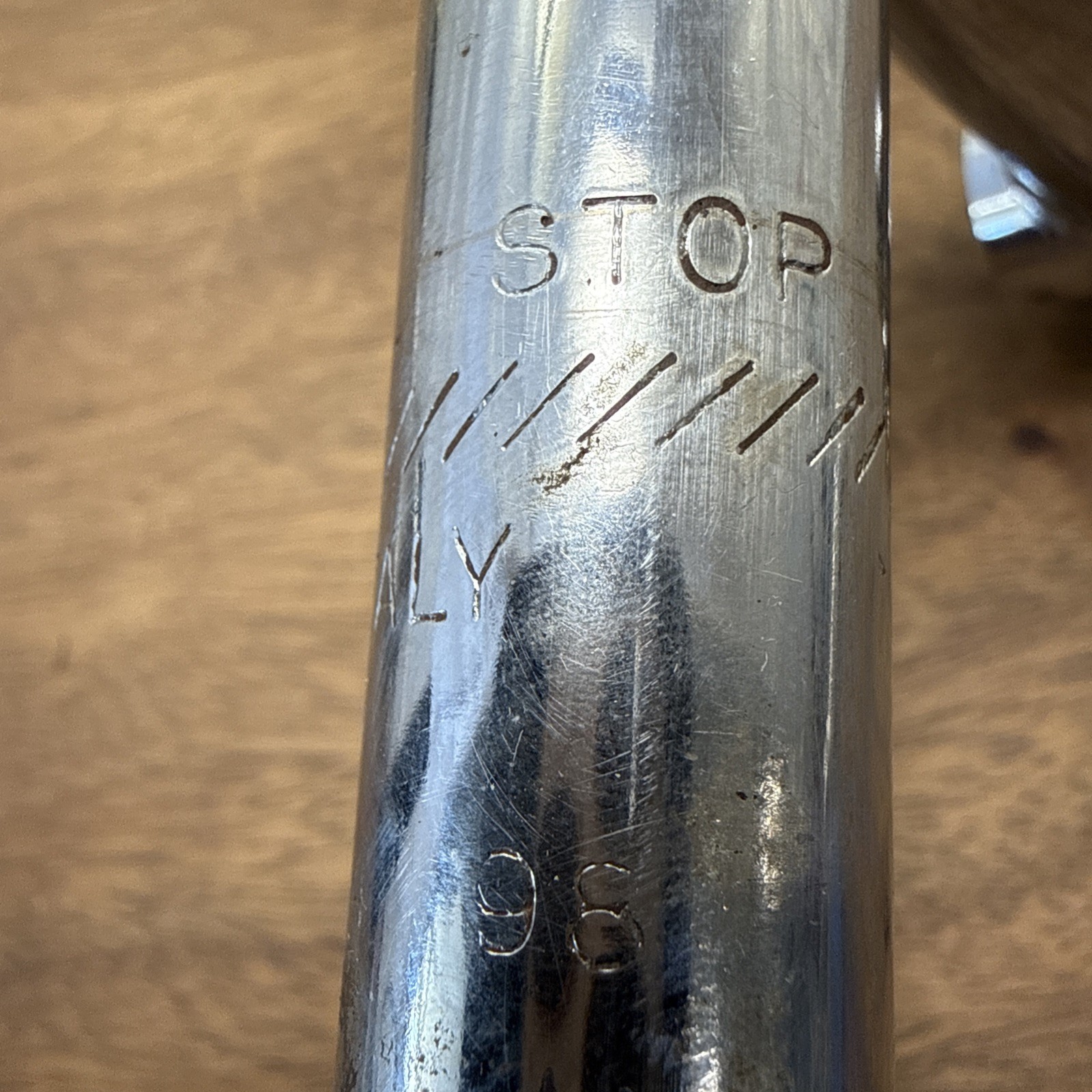 ITM Bianchi Chrome Quill Stem 22mm 85mm 25.4mm