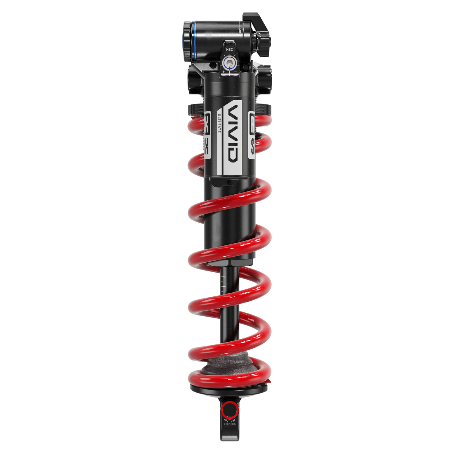 RockShox Vivid Coil Ultimate C1 Rear Shock – Trunnion Mount, 205×60 Coil