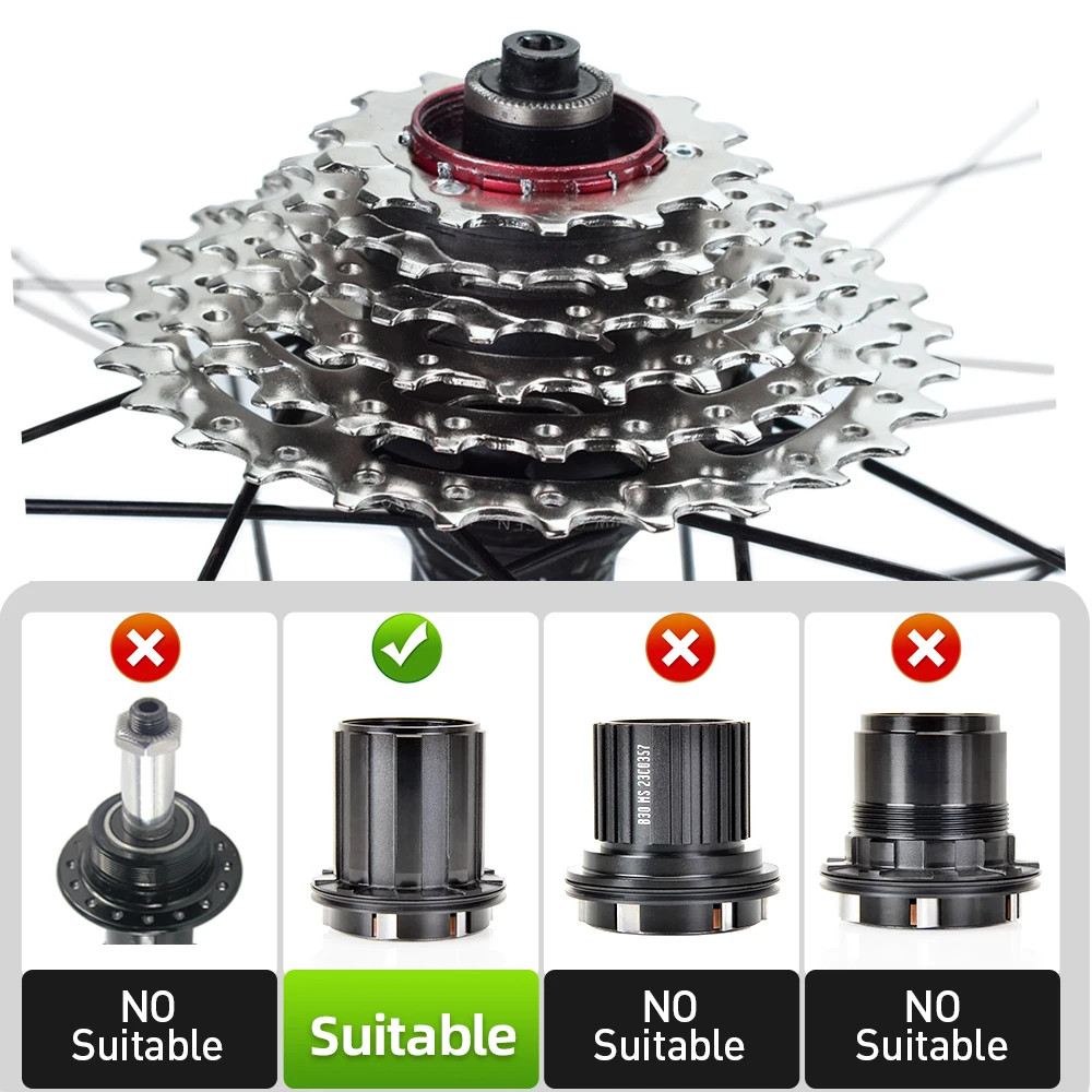 7 Speed Bike Cassette Freewheel 12-28T 12-32T Road Bicycle Sprocket