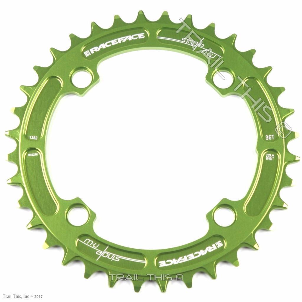 RaceFace Green Narrow-Wide 30,32,34,36,38T x 104 MTB Chainring 9 10 11 12-Speed