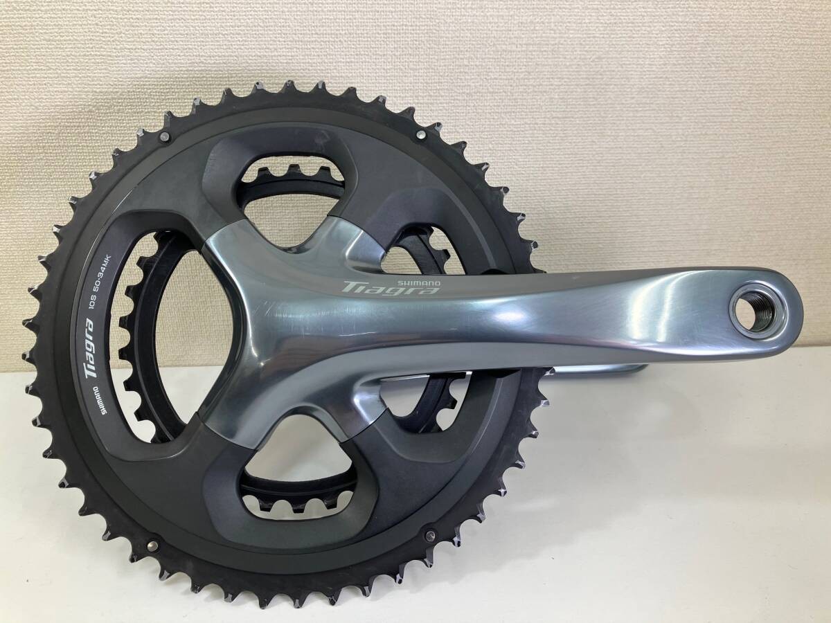Shimano Tiagra 4700 2×10 Flat Bar Groupset FC-4700 SL-4700 Complete Used Cleaned