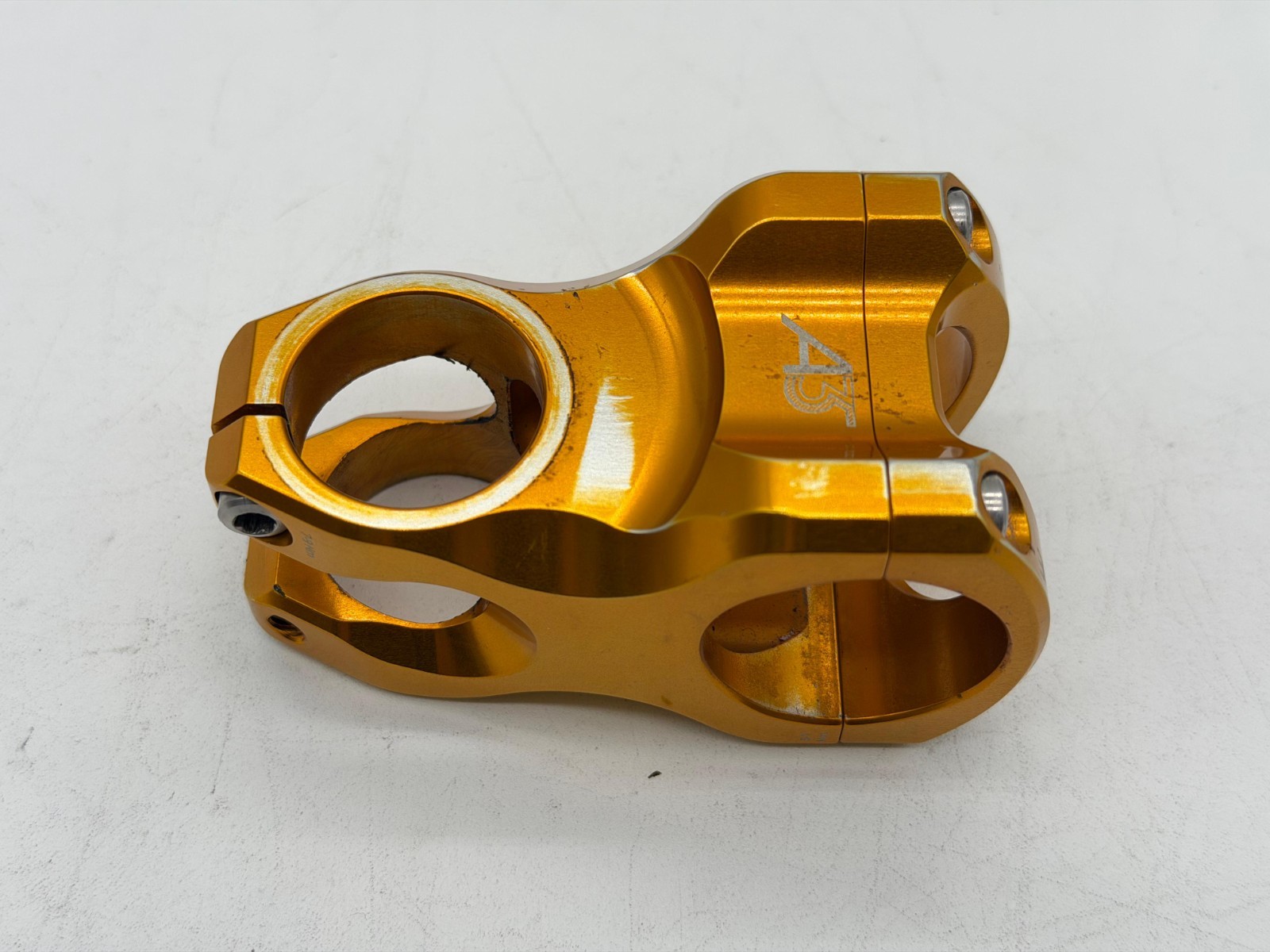 Industry Nine A35 MTB Mountain Bike Bicycle Stem Gold +/- 7 degree 35.0 x 50mm
