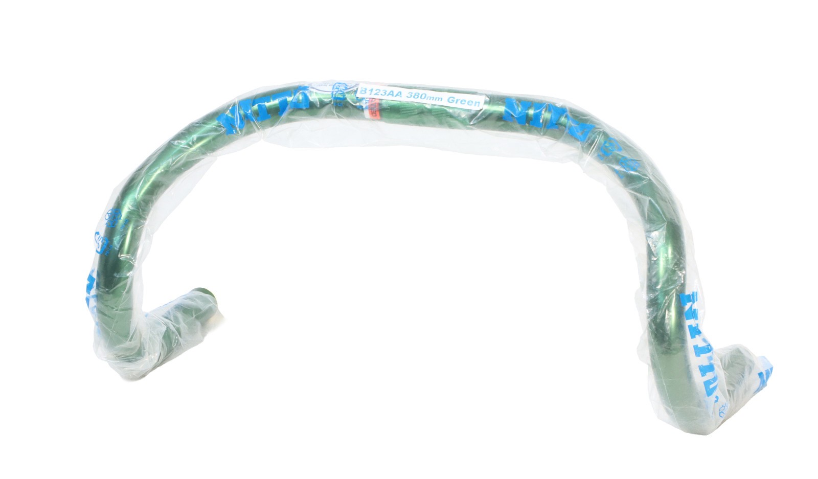 Nitto B123AA Track Drop Handlebar Green 25.4mm Clamp x 38cm Width NOS NEW