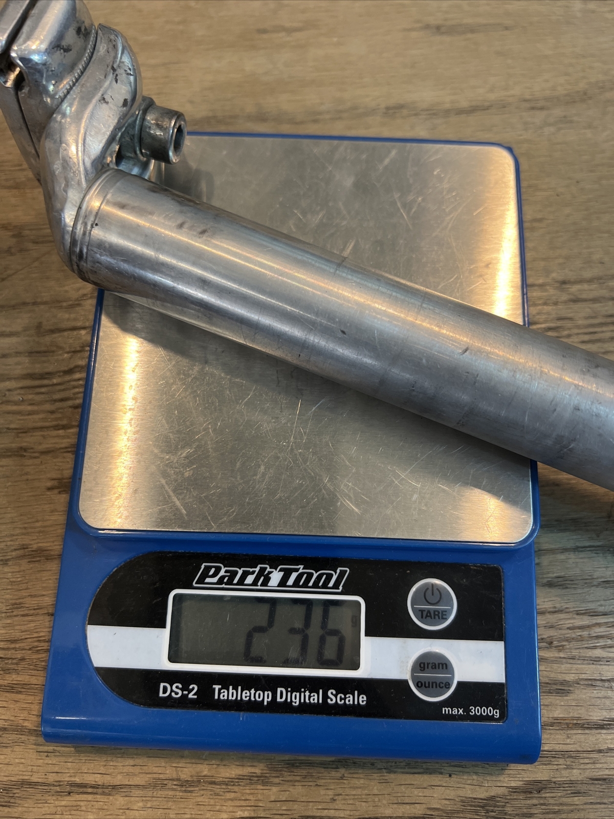 Classic OEM Seat Post 27.2mm 240mm 25mm offset 262g Silver