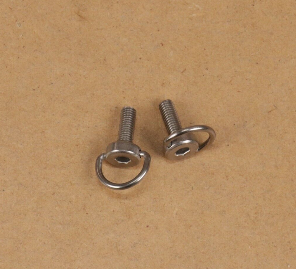Bicycle Shifters Screws Bolts M5 0.8 x 14mm length with 4mm Allen and D Ring