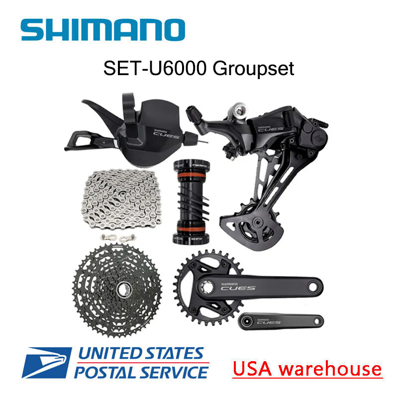 New SHIMANO CUES U6000 10 Speed Groupset 32T 170mm 43T 48T 50T
