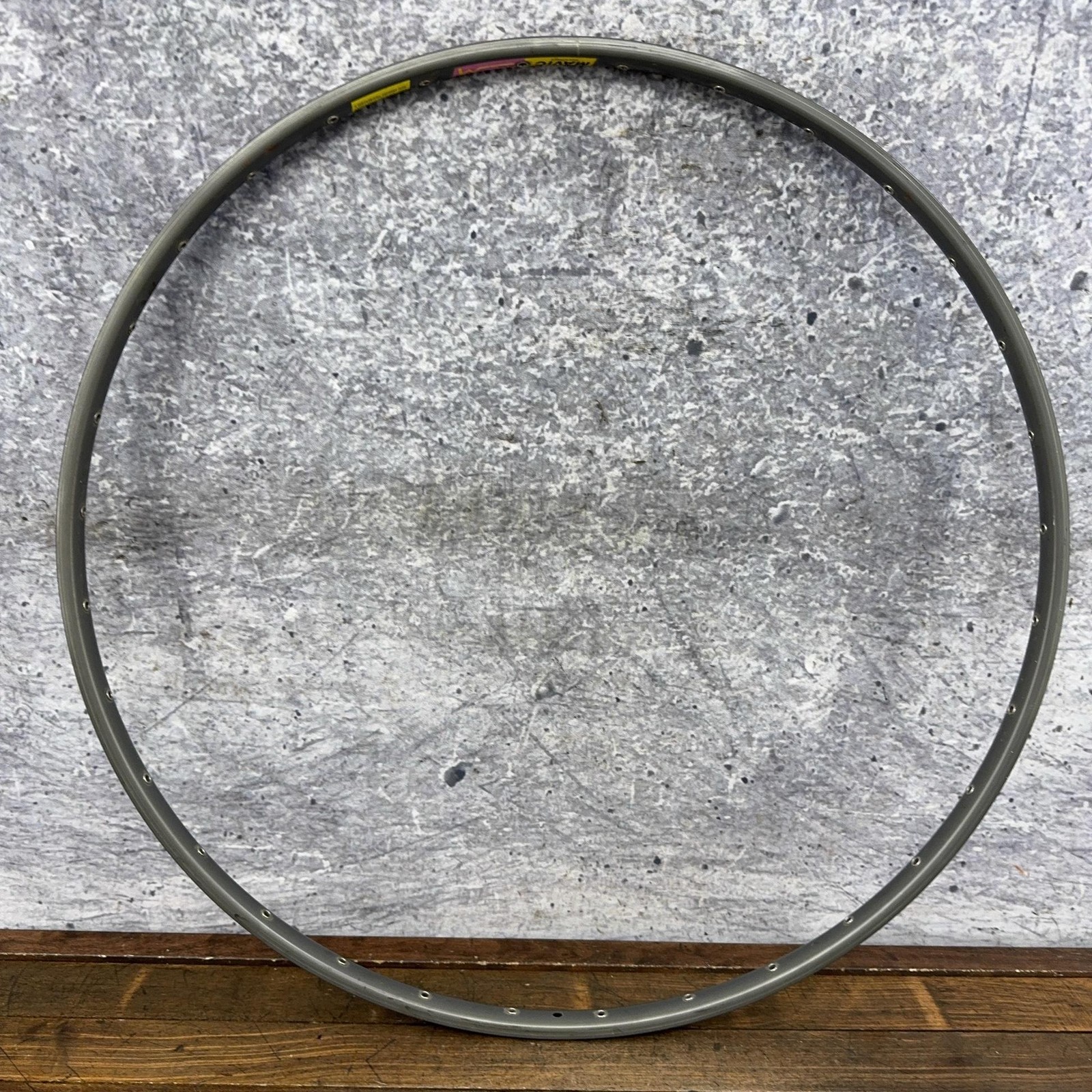 Vintage Mavic GL 330 700c TUBULAR Rim 32H Gray Presta Glue Sew Road Bike France